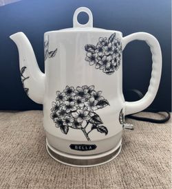 Bella Ceramic Electric Water Pot Pitcher