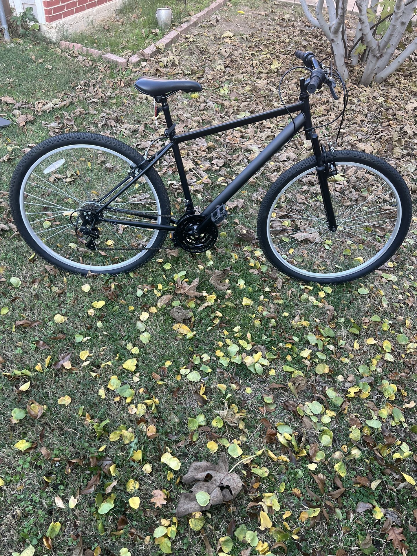 Black Gear Changing Bicycle