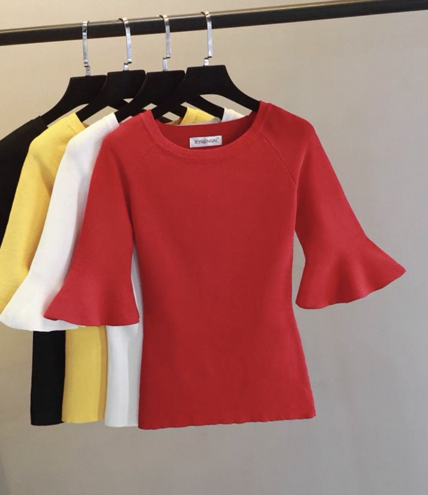 Red Knit Top Brand new