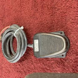Heavy duty foot control switch