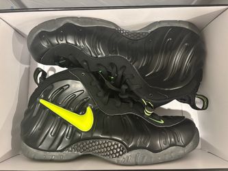 Nike Air Foamposite Pro Black Volt Sneakers