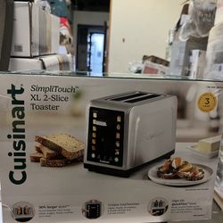 Cuisinart SimpliTouch XL Color Touchscreen 2-Slice Toaster