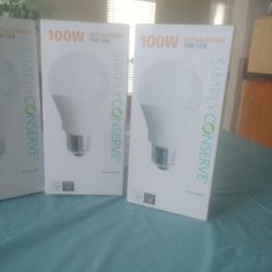 100W  Replacement 15W LED