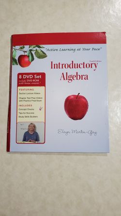 Introductory Algebra 8 DVD Set