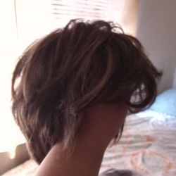 Real Hair Short Wig