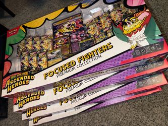 Pokemon Ascended Heroes Focused Fighters Premium Collection