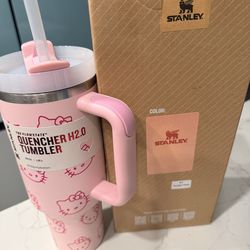 Hello Kitty Custom 40oz Authentic Stanley Tumbler