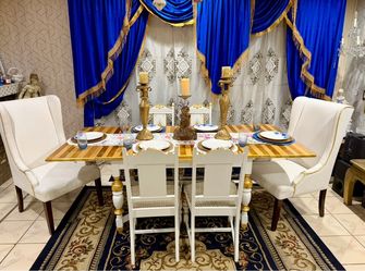 7 pieces dining table set