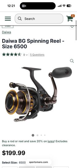Daiwa bg combo