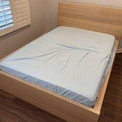 IKEA Bed Frame + Mattress – Comfortable & Well Maintained