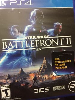Star Wars battlefront 2 ps4