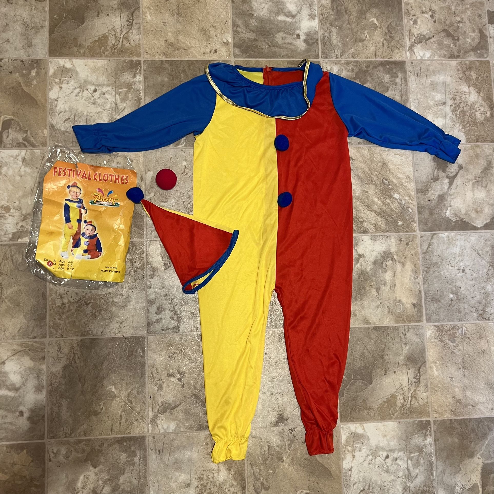 Kids Clown Costume