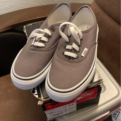 Grey Vans Size 3