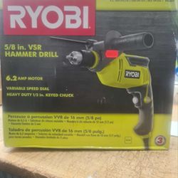 RYOBI
6.2 Amp Corded 5/8 in. Variable Speed Hammer Drill