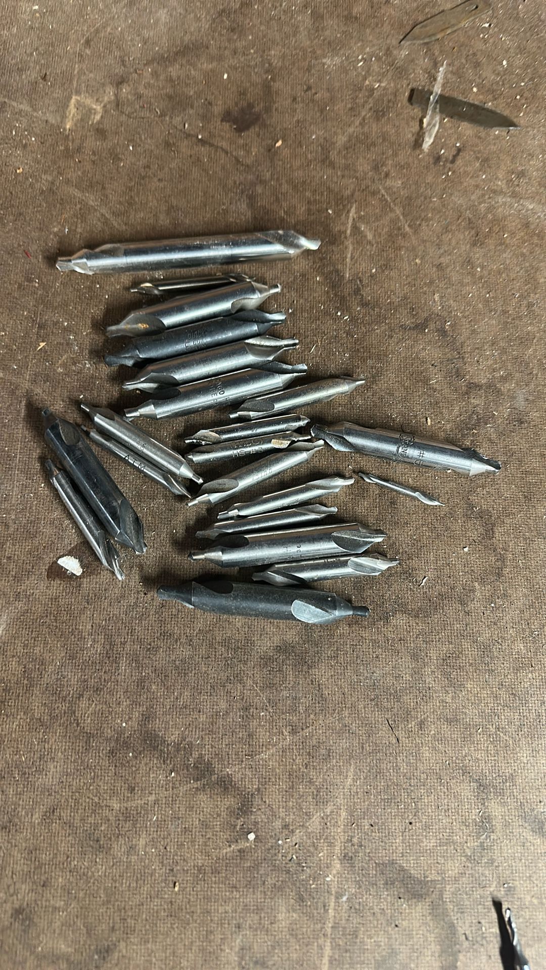 Center Drills 20 Pieces