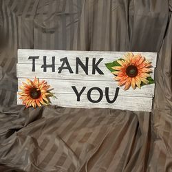 Thank You Sign