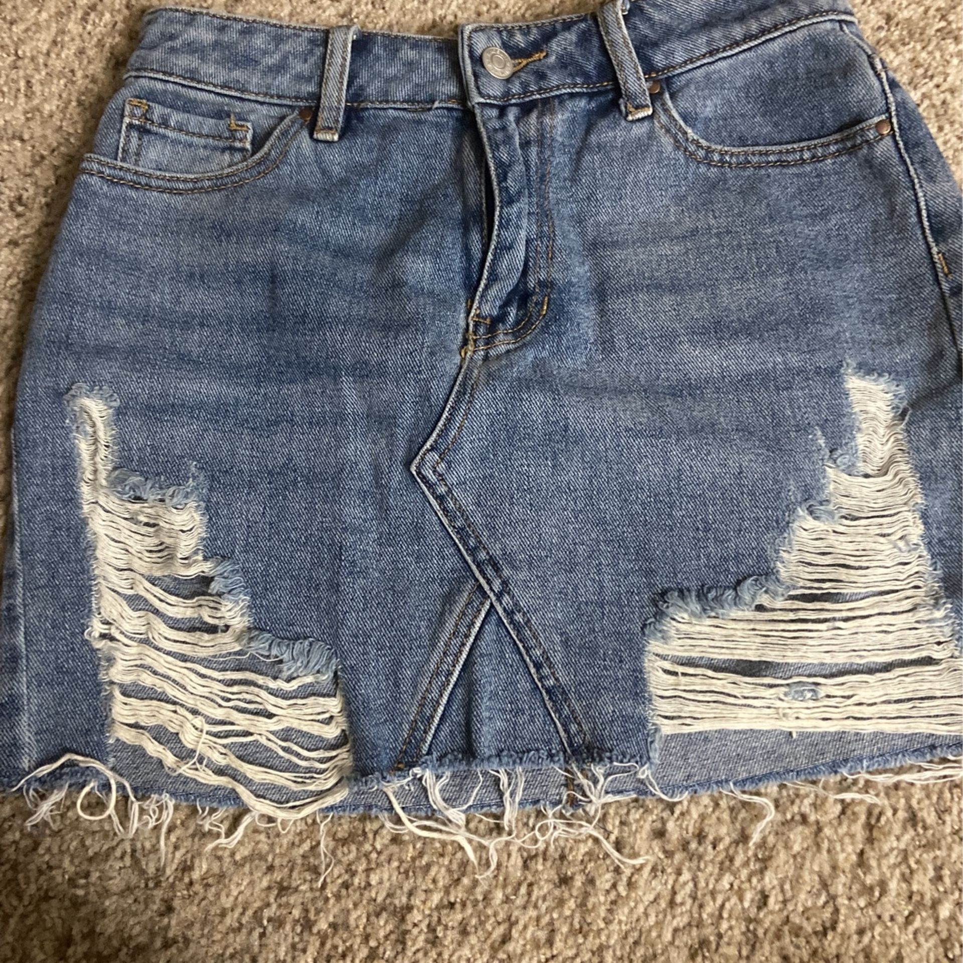 Pacsun Jean Skirt