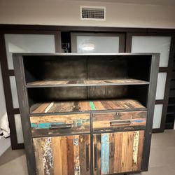 1 of 1 reclaimed drift wood shelves 