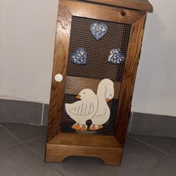 Solid Wood Potato & Onion Storage Bin 