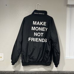 Make Money Not Friends Windbreaker