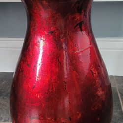 Red Vase 