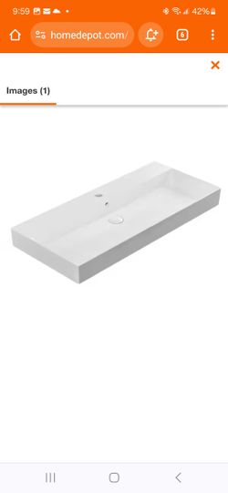 Energy Ceramic Wall Mounth / Vessel Bathroom Sink