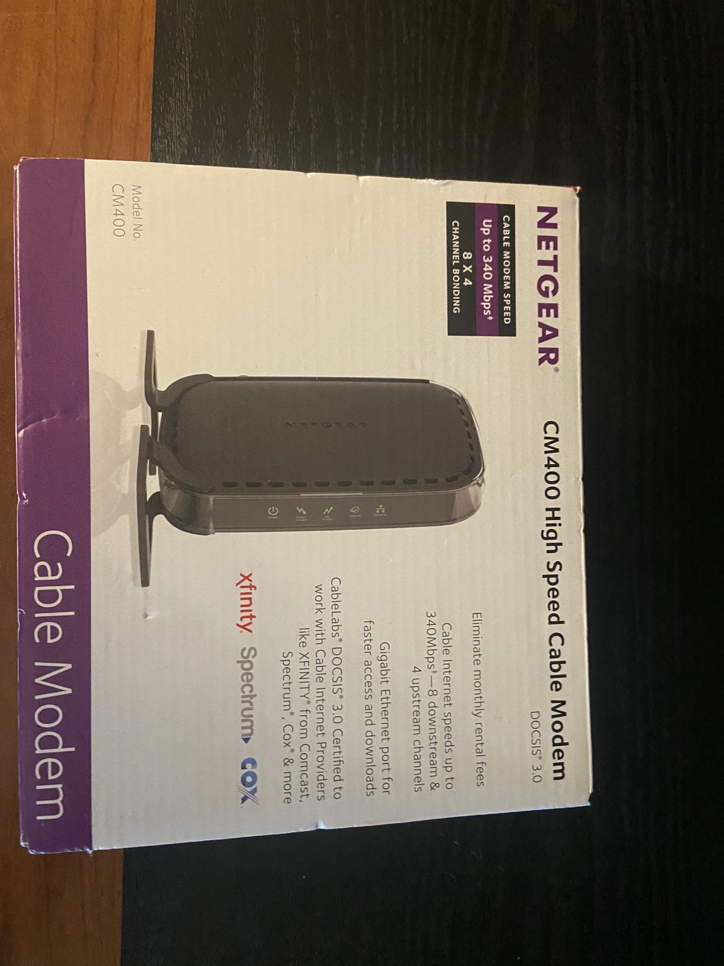 Netgear CM 400 High Speed Cable Modem