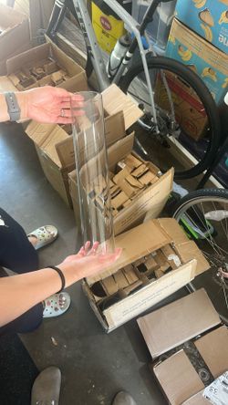 Hurricane Candle vase