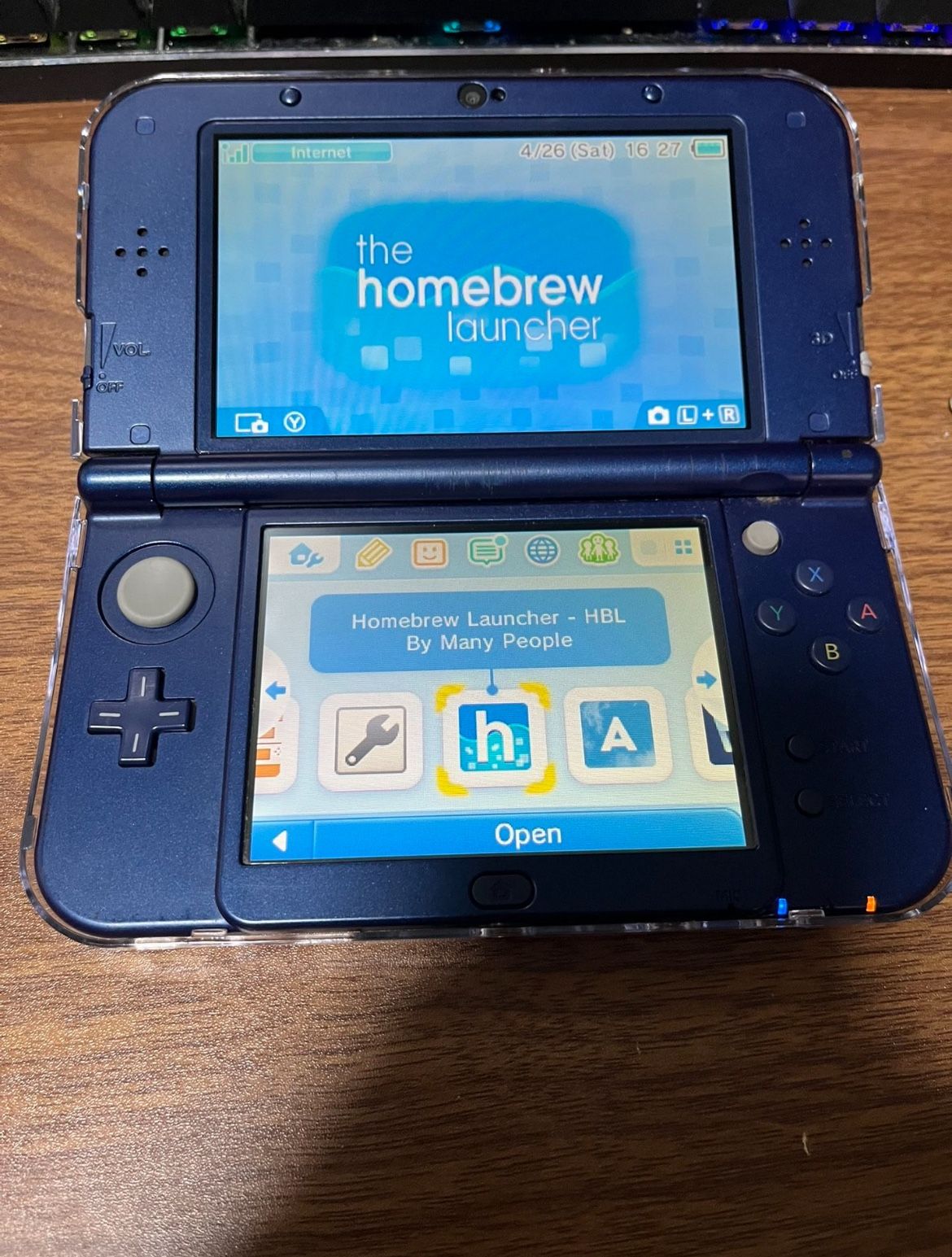 New 3DS XL Metallic Blue