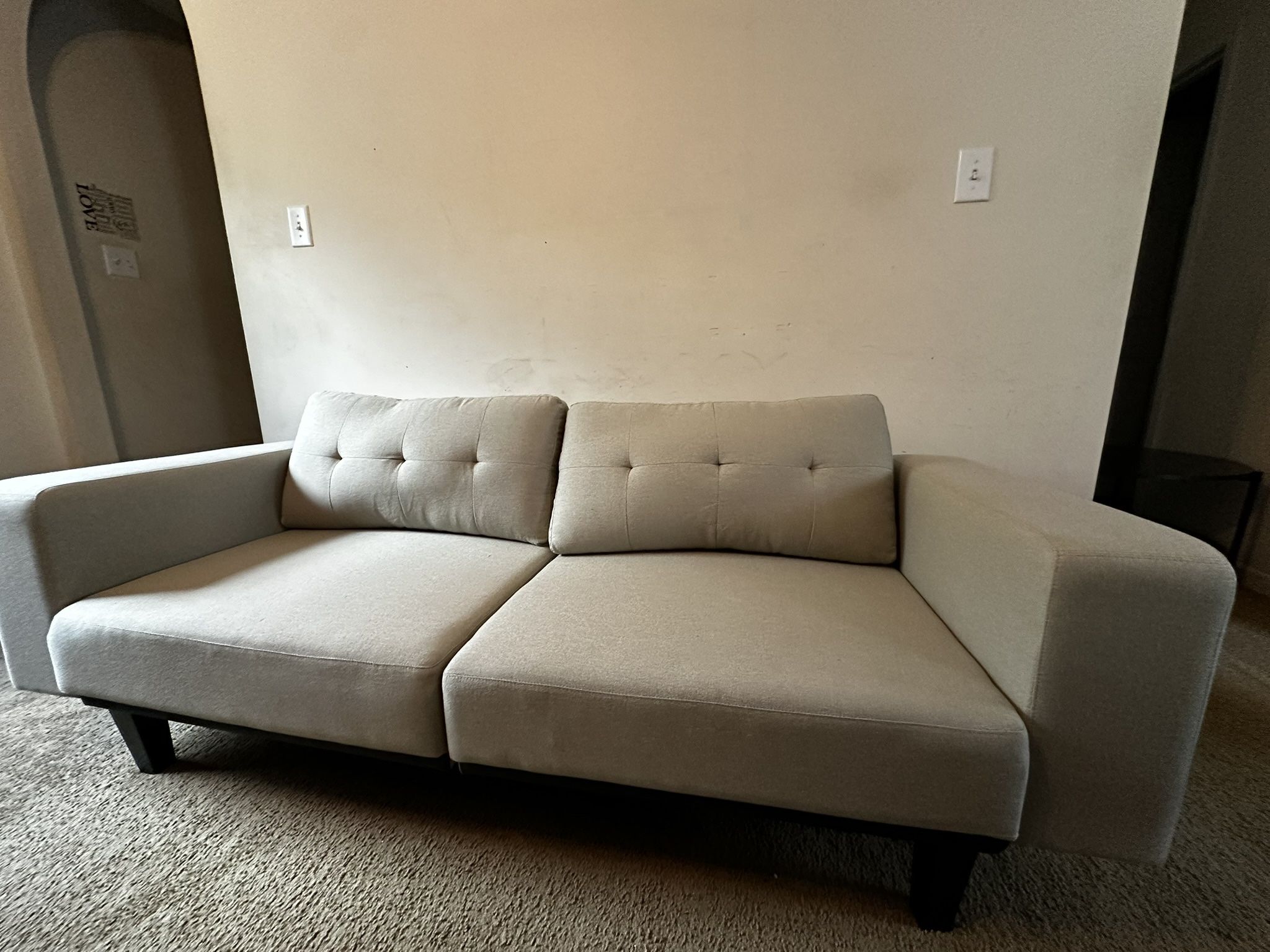 Mid Century Modern Sofa-3 Seater