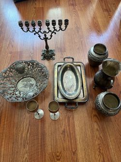 Silver coated antiques