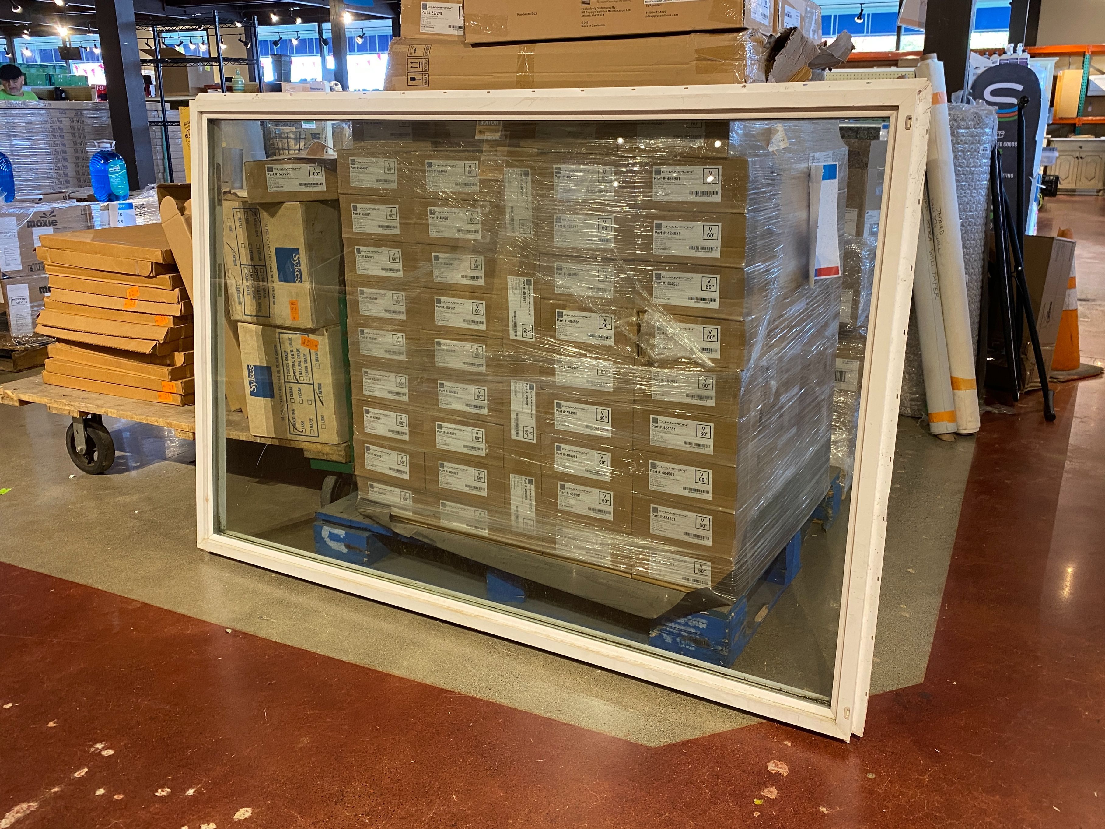 Large 48″x72″ White Vinyl Window