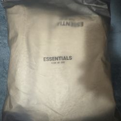 Light Oatmeal Essentials Hoodie