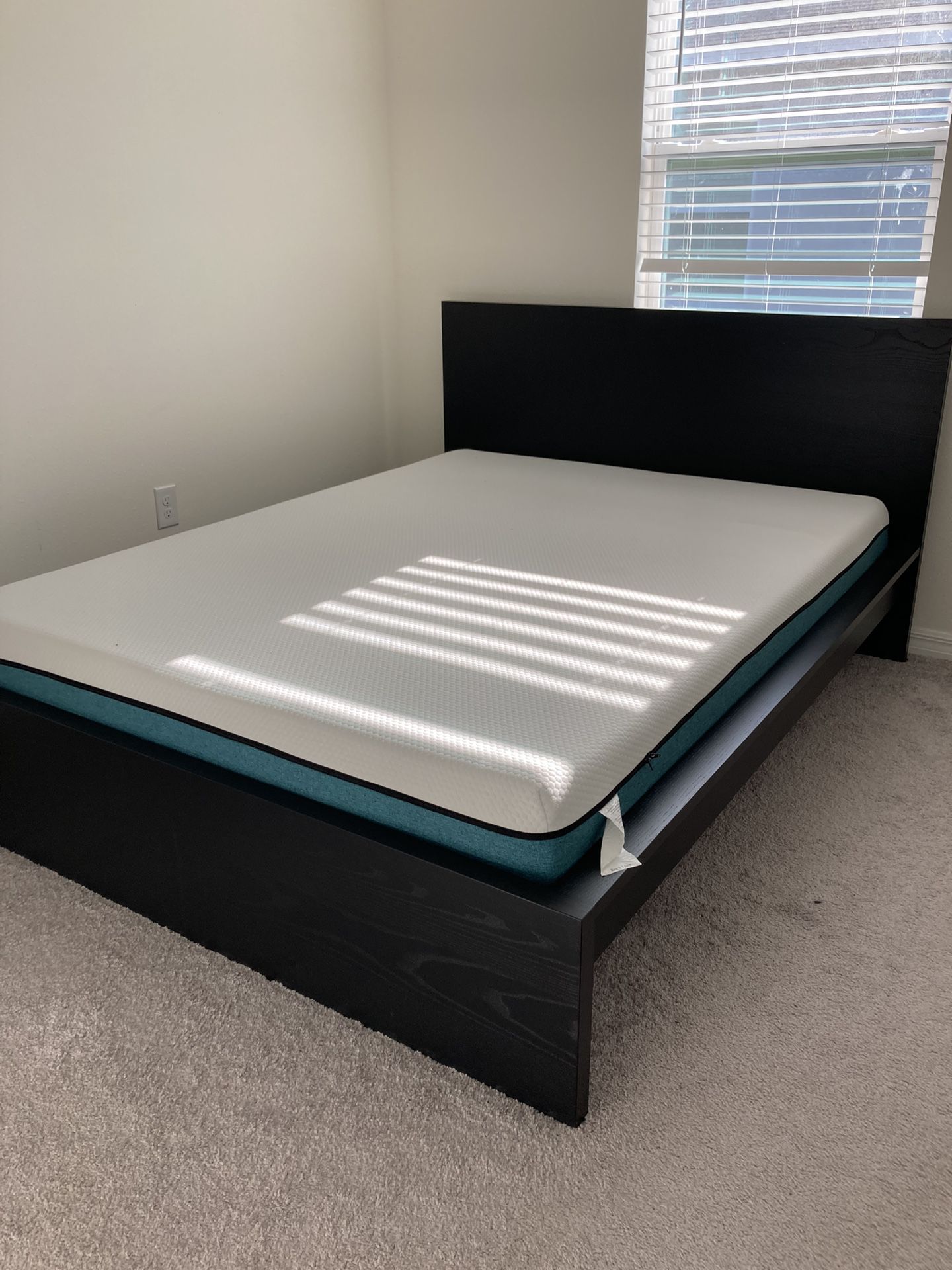 Bed Frame With mattress - Moving Out Sale