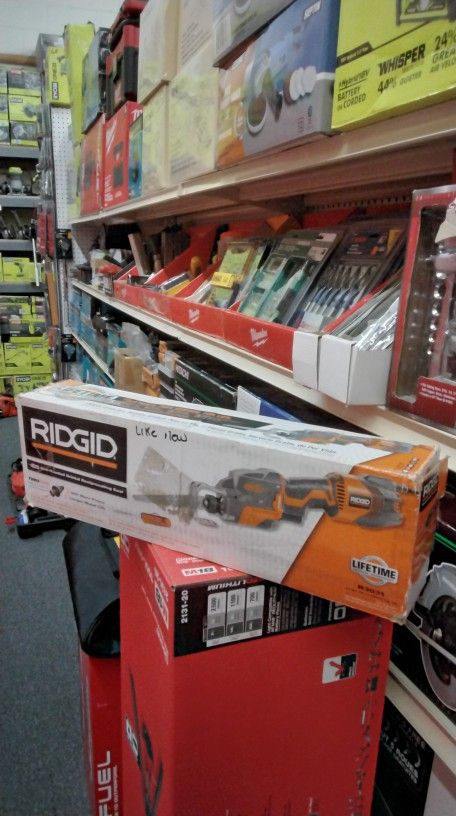 RIDGID ONE HANDED ORBITAL RECIPROCATING SAW