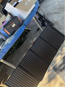 Portable Power Station with Solar Panel