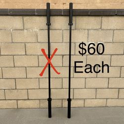 6ft Olympic Barbell for Strength Training, 2 Inch Bar for Squats, Curls, Deadlifts, Presses, Hip Thrusts