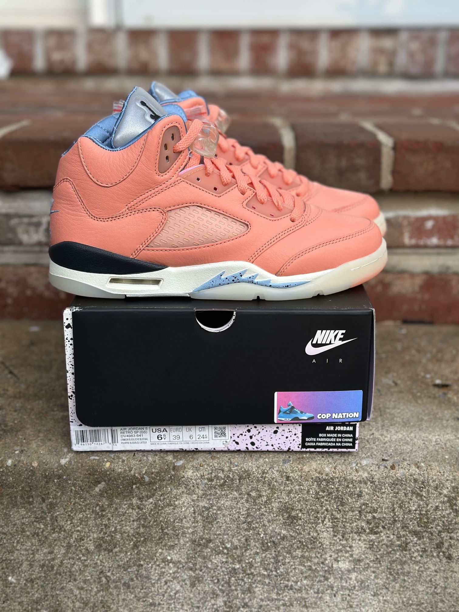 Nike Air Jordan 5 Retro DJ Khaled x We The Best Crimson Bliss (6.5Y)