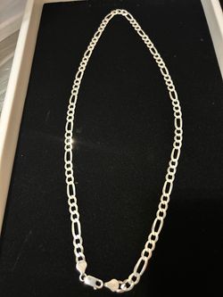 Cadena fígaro plata 925 italiana