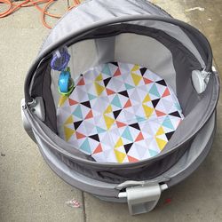 Portable bassinet on the go