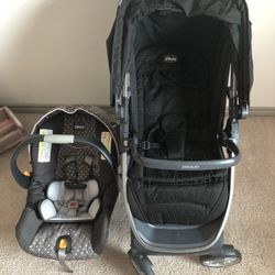 CHICCO Stroller&Infant Car seat Excellent!Condition 
