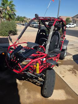 Red 200cc buggy