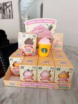 Starbucks Crunchy Squishy Box set of 12