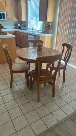 Wood dining table  OBO