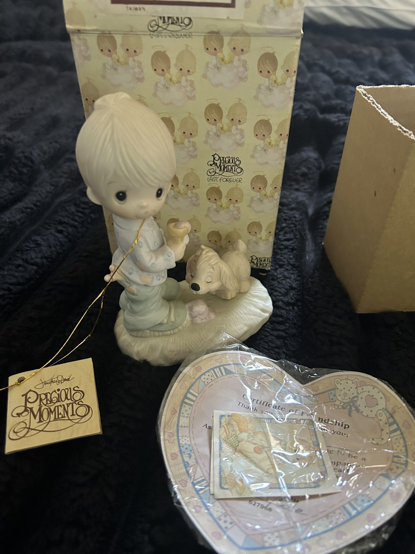 Precious Moments , Glass Figurines