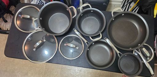 Wolfgang Puck 9 piece Stainless Steel Cookware Set