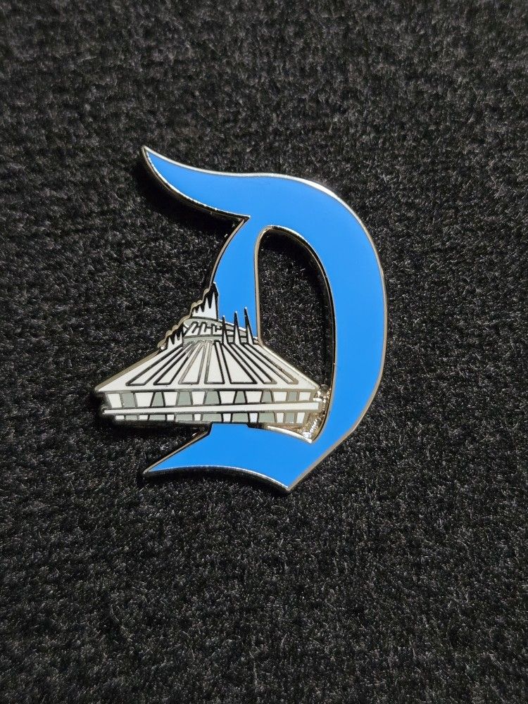 Magic Key To Disneyland 70th Hidden Mystery D Pin Space Mountain DLR