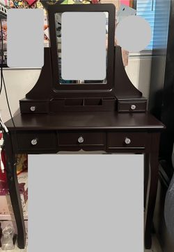 Brown Vanity