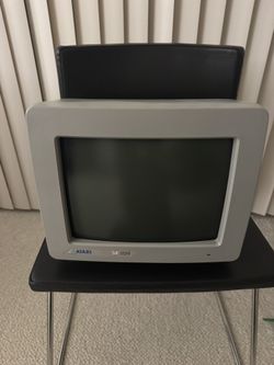 Atari SM124 Monochorome Monitor - Tested
