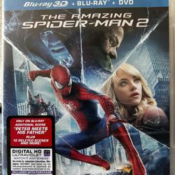 Amazing Spider-Man 2 Blue ray 